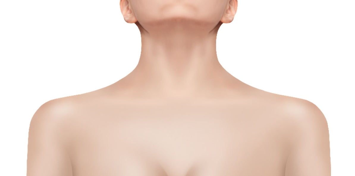Áreas de tratamento de Sculptra pescoço e colo